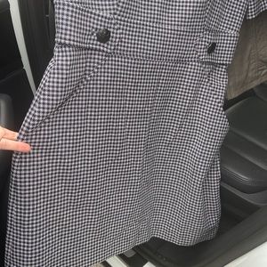 Black and white Veronica beard dress